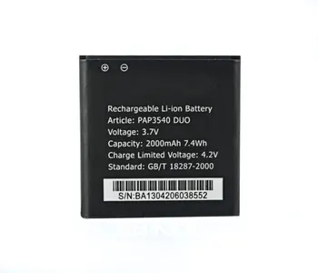ALLCCX mobiliojo baterija baterija PAP3540 DUO 