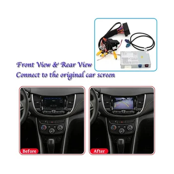 Automobilio Galinio vaizdo Kameros Adapteris Atbulinės eigos Parkavimo Ekrano Modernizavimo Dekodavimo Modulis, skirtas 2012-2021