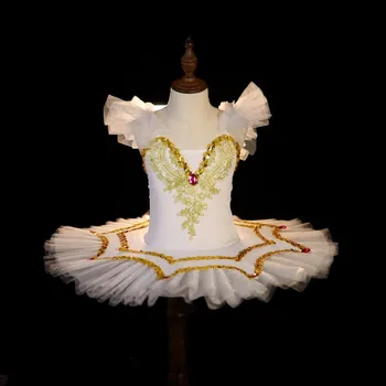 Baltas Gulbių Ežeras Kostiumas Profesionalių Baleto Mdc Mergaitės Blynas Tutu Veiklos Ballerinas Vaikams Baleto Suknelė Mergaitėms