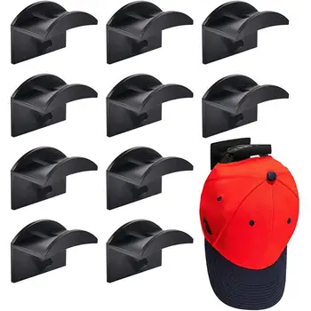 Beisbolo kepuraitę Organizatorius Skrybėlę Lentynos Lipni Minimalistinio Dizaino Sienos Montuojamas Beisbolo Kepurės, Kablys, Multi-funkcija Hat Rack