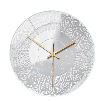 Islamo Kvarcas, Akrilas Sieninis Laikrodis Švytuoklinis Musulmonų Kambarį Apdaila Meno Patalpų Sieninis Laikrodis Pakabukas