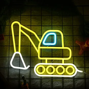 Kasimo Mašinos Neoninis Ženklas Kambario Dekoro Įdomus Šviesos diodų (LED Neonas Pasirašyti už Miegamojo Sienos Meno Dekoro Vaikas Kambarys Šalies Šviesos Anime Dovana