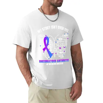 Mano Istorija Per Dar ne Reumatoidiniu Artritu Informavimo T-Shirt Trumpi marškinėliai negabaritinių t marškinėliai vyrams t shirts