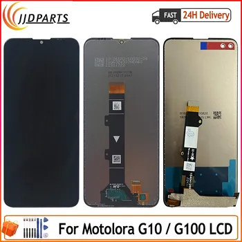 Nauja Motorola Moto G100 lcd Edge S Ekranas Jutiklinis Ekranas skaitmeninis keitiklis Asamblėjos Motorola Moto G10 LCD XT2127-2 Ekranas