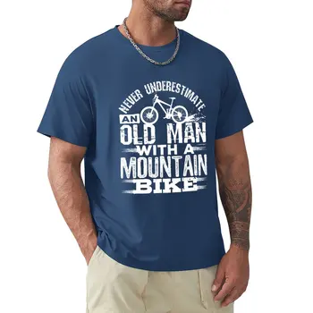 Nenuvertinkite Vyras Su Kalnų Dviračiu T-Shirt anime mens grafinis t-shirts hip-hop