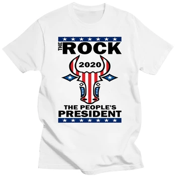 Roko 2020 Marškinėliai - liaudies Pirmininkas Dwayne Johnson Balsuoti Amerika Renka Jav, M, Xl, 2Xl 41Xl Tee Marškinėliai