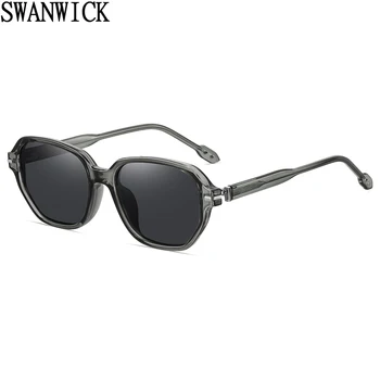 Swanwick poliarizuoti akiniai nuo saulės vyrams vasaros stiliaus BLSK vairavimo aikštėje saulės akiniai moterims UV400 pilka juoda aukštos kokybės dovanų