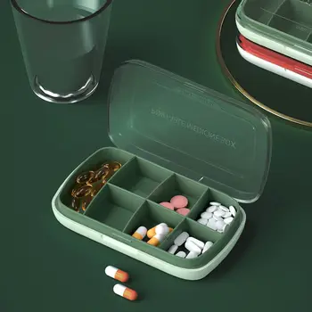 Tabletes Organizatorius Kelionių Tablečių Dėžutė Nešiojamų Savaitės 7 Dienas Talpinimo Tabletes, Uždaromos Laukelį Nešiojamų Medicina Balionėlis Narkotikų Dozatoriumi