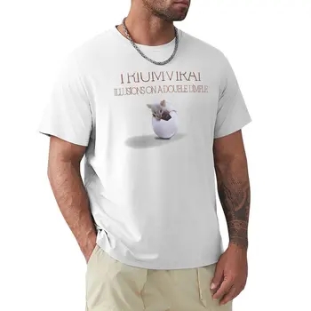 Triumvirat - Iliuzijų dėl Dvigubo Dimple T-Shirt cute drabužiai plius dydis t marškinėliai vyriški medvilniniai marškinėliai